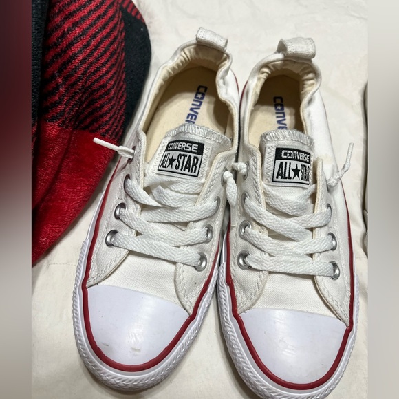 Converse Chuck Taylor All Star Shoreline Slip-On Sneaker-Women's Size 6.5 White - Picture 1 of 3